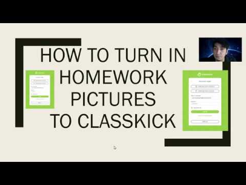 how to print classkick homework