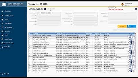 Library Management System Demo using c#.net and sql Server
