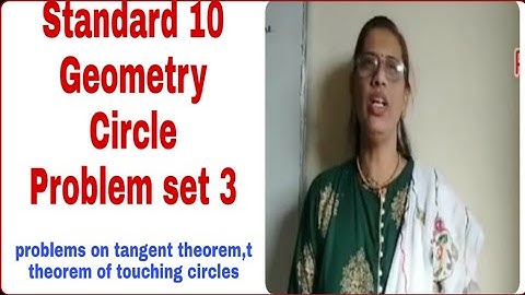 Standard 10, Circle, Problem set 3,Q5 to Q8