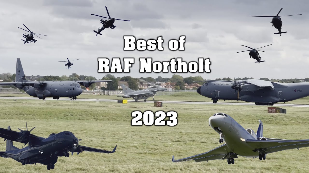 🇬🇧RAF Northolt Best of 2023 Plane Spotting Compilation 🛬