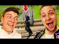 JEANFILS me MONTRE les PLUS BELLES ACTIONS de FORTNITE !!