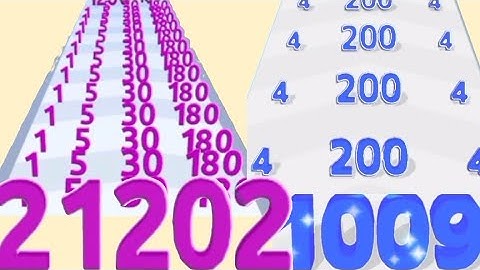 Lets Play New Satisfying Android Math Games - Number Merge Vs Merge Number Master