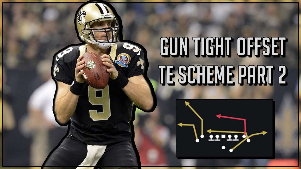 Saints Gun Tight Offset TE Scheme Part 2 - Saints Drive Out (Madden 21 ...