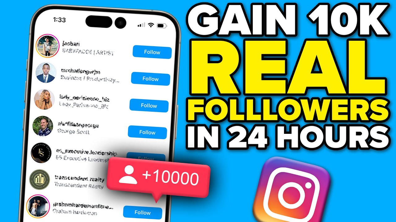 How To Grow on Instagram From 0-10K Followers in 24 HOURS (NEW ...