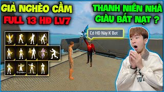 NTN giả nghèo cầm full 13 HĐ LV.7 vô đảo kết nối bất ngờ bị thanh niên nhà giàu bắt nạt và cái kết ?