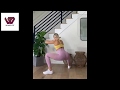 latihan kaki dan bokong dirumah - leg & butt home workout - female fitness motivation - workout #32