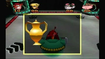 Crash Bash Playthrough Part 1: Crashball Trophy Challenge & Intro