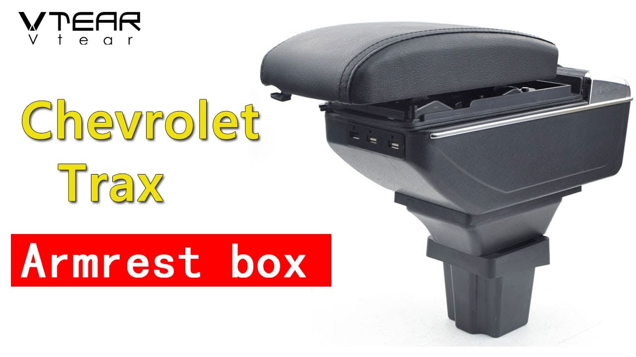 How to install vtear For Chevrolet Trax USB armrest 2014