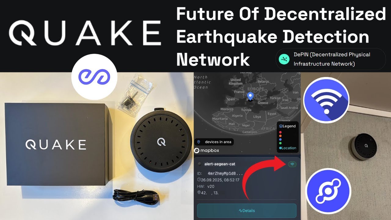 QUAKECORE Miner is Here! Full Guide Quake Setup Rewards & Tokenomics -  First DePIN Can Save Lives ⛑️ - YouTube