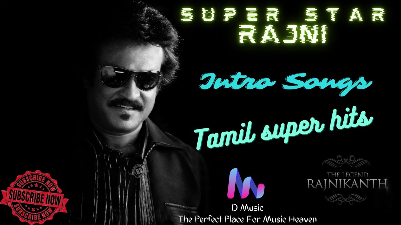 Rajini intro songs | Rajinikanth hits Tamil | Rajini evergreen hits I ...