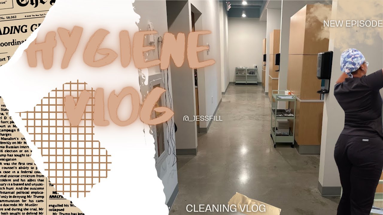 Clean up my operatory with me as a Dental Hygienist | Atlanta - YouTube