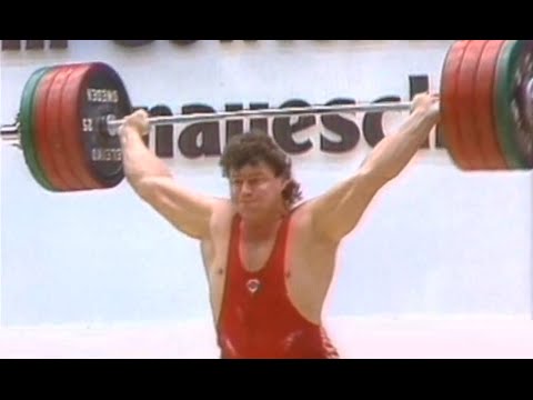 Видео: 1991 World Weightlifting Championships, +110 kg \ Тяжелая Атлетика. Чемпионат Мира