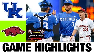 #2 Arkansas vs #8 Kentucky Highlights [GAME 3] | NCAA Baseball Highlights | 2024 College Baseball