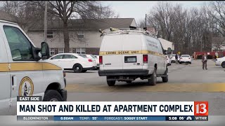 Man shot and killed at apartment complex