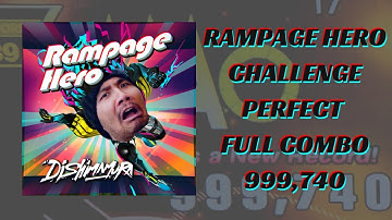 [DDR A3] Rampage Hero CSP AAA PFC 999,740