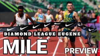 Mile diamond league Eugene preview