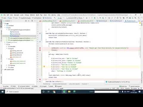 SubMenu in Android Kotlin