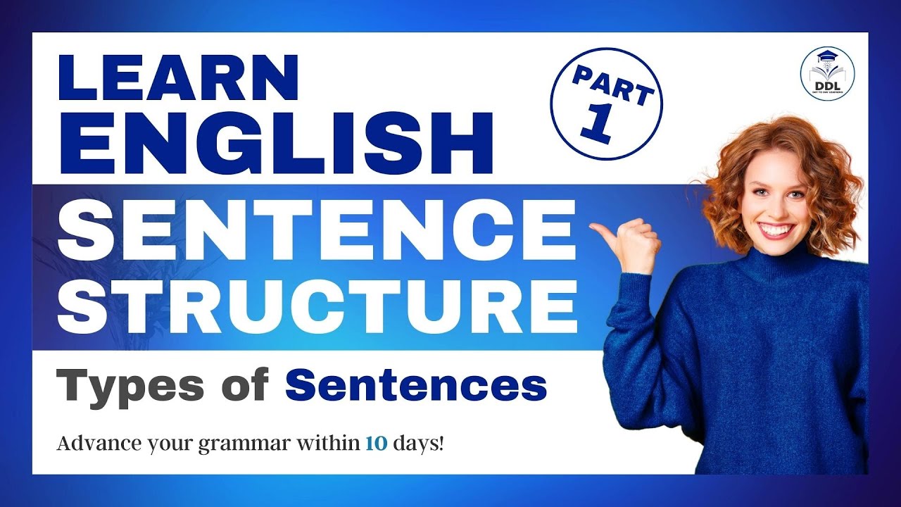 Mastering English Grammar Sentence Structure Part : 1 | Basic English ...