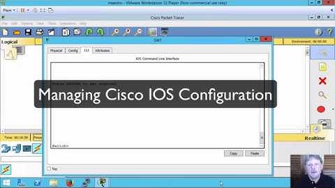 Cisco IOS State Configuration Management
