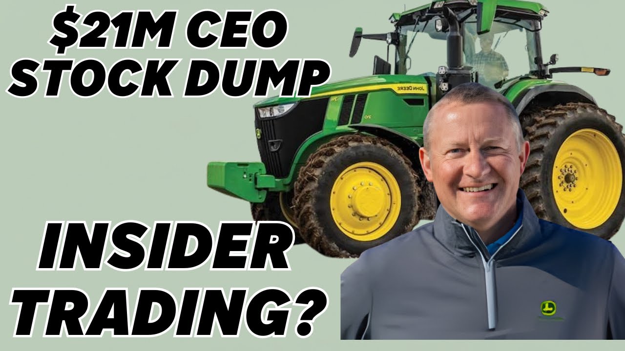 John Deere CEO Dumps $21 Million in Stock While Freezing Wages and Moving Jobs to Mexico