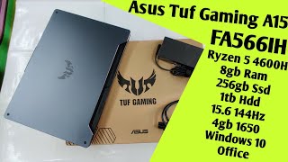 Asus Tuf Gaming A15 Fa566Ih 15.6 Fhd 144Hz Ryzen 5 4600H, Gtx 1650 4Gb Ultimate Gaming Laptop Unbox