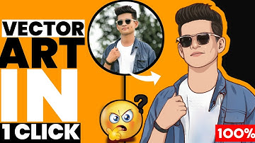 Vector Art in 1 click | Vector art kaise banaye | Vector art app | Full detail in hindi | PSR EDITZ