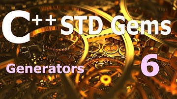 C++ STD Gems [Generators]