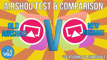 Airshou Test & Comparison - Old Vs New (Featuring Clash Royale). How to Record Your iPhone and iPad