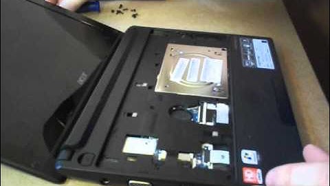 Acer Aspire One 522 PART 2.  RAM & HDD change
