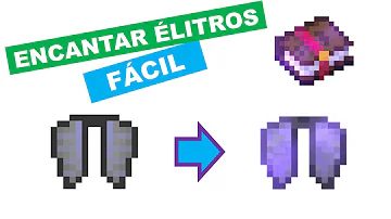 Tem como encantar a Elytra?