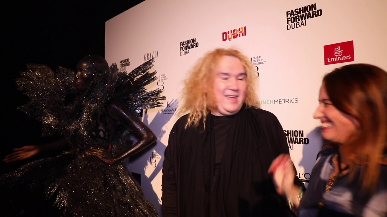 Backstage at the Amato Show -Fashion Forward S10