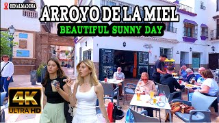 BEANALMADENA Spain Beautiful Day ARROYO DE LA MIEL  | Costa Del Sol, Andalusia [4K]