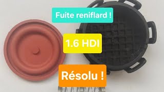 1.6 HDI :  problème reniflard fuite ! résolu