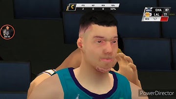 NBA2K20 Mobile My Career #11 Third NBA Match Vs Charlotte Hornets