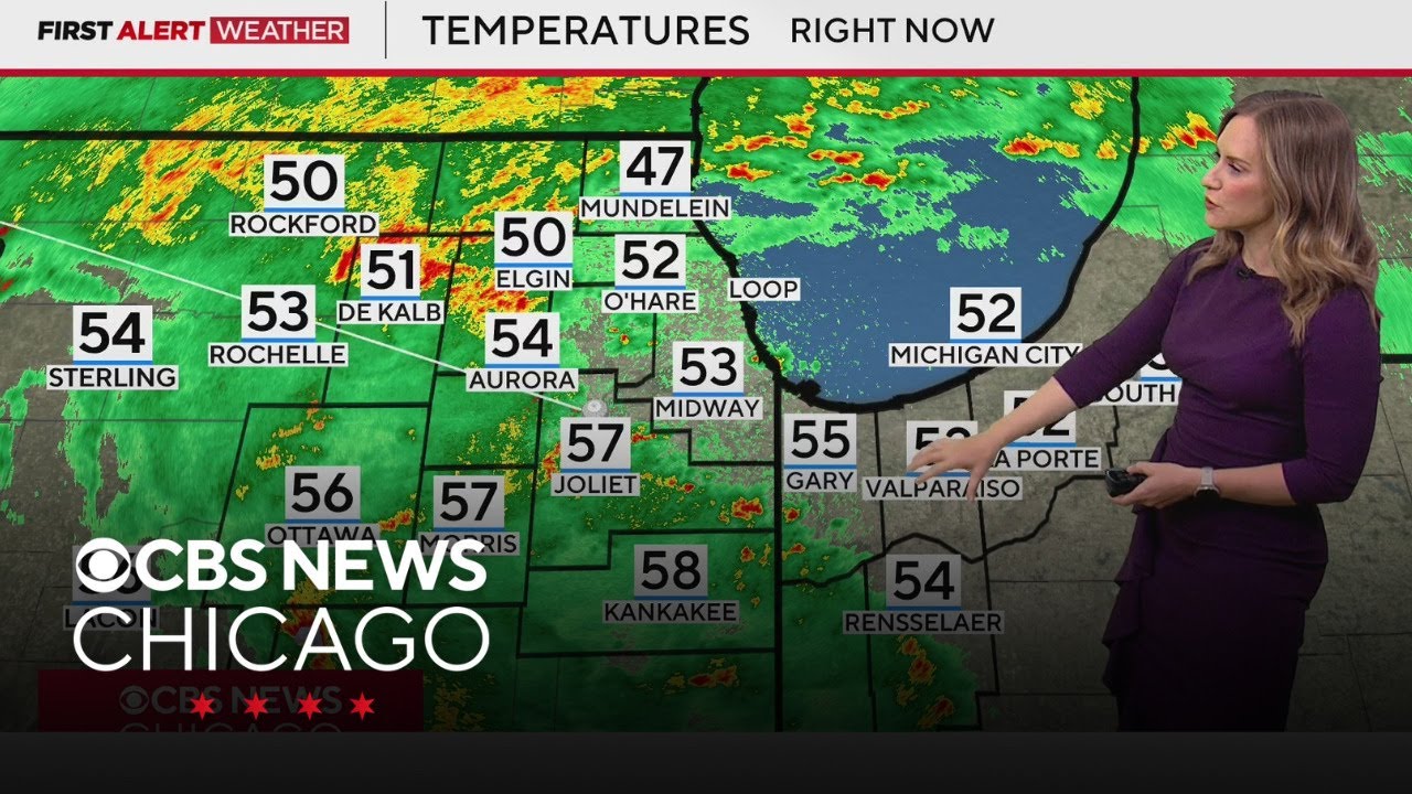 Rain, thunderstorms Thursday in Chicago - YouTube