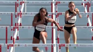 Full Alaysha Johnson - 100M Hurdles - Chorzow (POL) - World Athletics Continental Tour Silver Guide