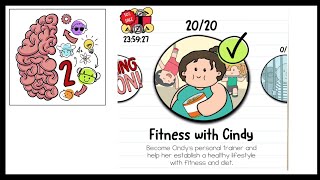 Brain test 2 Level 1 Fitness with Cindy Solutions by facts4U 56 views 2 years ago 6 minutes, 23 seconds