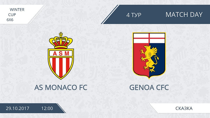 AS Monaco 8:9 FC Genoa CFC, 4 тур (Winter)