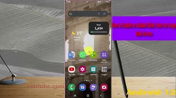 Samsung Galaxy S22 Ultra : How to Enable or disable Bixby Voice to Usage data Access