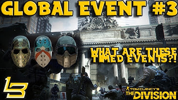 What are Global Events? (The Division) 1.8 GE3 STRIKE!