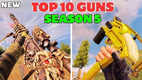 TOP 10 BEST GUNS IN SEASON 5 of CODM! (Gunsmith) | codm br best guns | call of duty mobile | Codm br