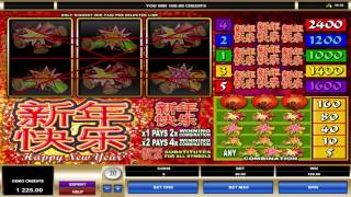Happy New Year ™ free slots machine game preview by Slotozilla.com screenshot 1