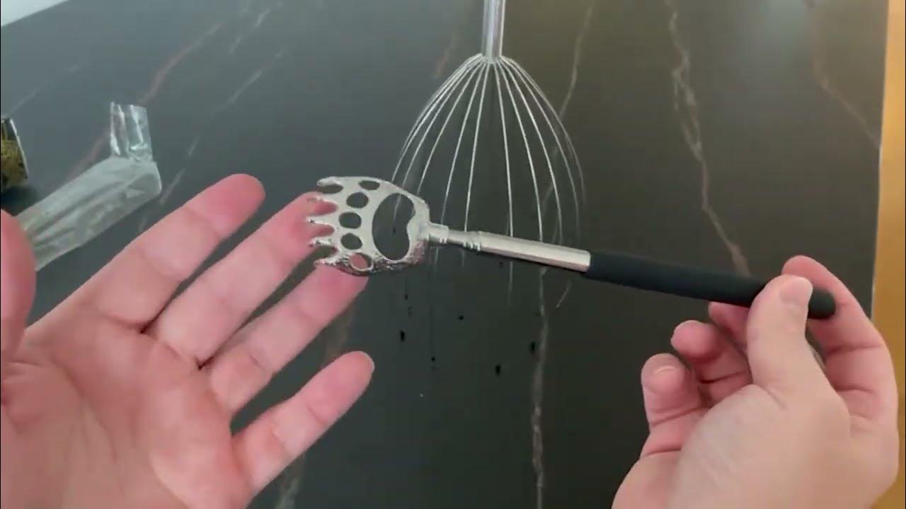 USAGA Head Scratcher, 20 Fingers Head Massager, Scalp Massager, Head