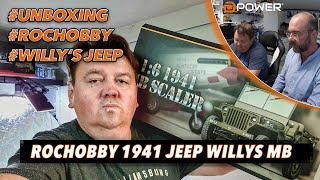 Einfach genial: RocHobby 1941 MB Scaler 1:6 RTR - Jeep Willys | Unboxing & Testfahrt