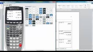 TI-84 Tutorial - Math 131 - Section 4.1