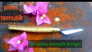 Pisau temutik #pandebali #pandesumatera #pandeindonesia