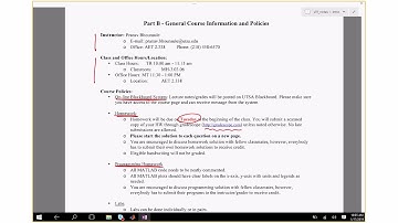 Robotics: Syllabus (Spring 2019)
