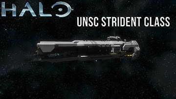 Space Engineers | HALO STRIDENT CLASS FRIGATE!