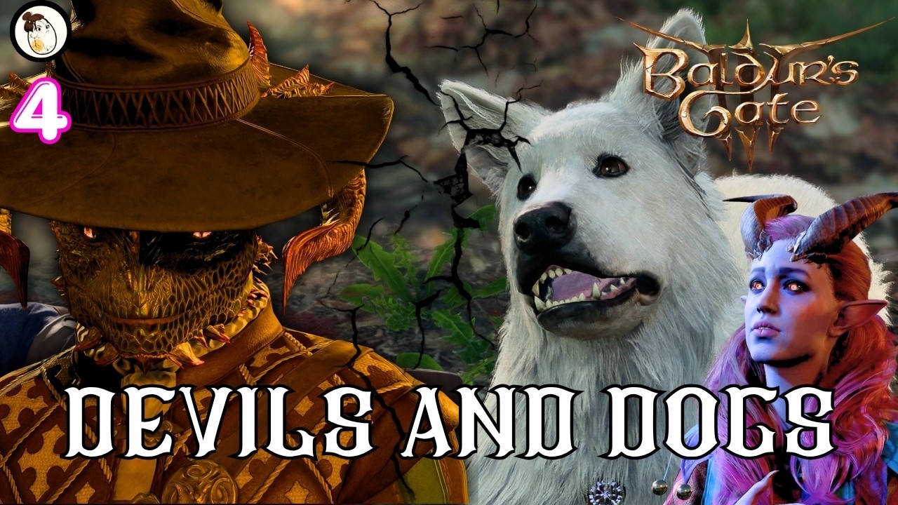 LACHA'S DEALS WITH DEVILS AND DOGS |  a Baldur's Gate 3 story - Dark Urge Dragonborn Bard [EP 4]