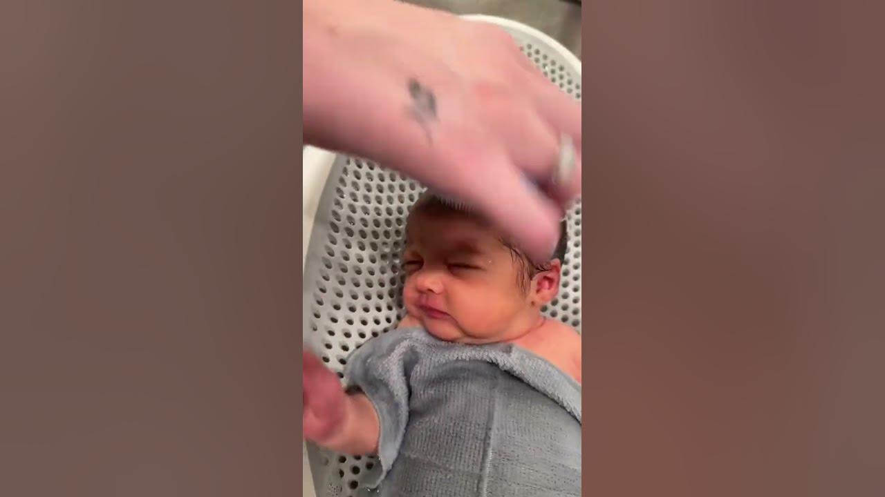 OUR BABYS' FIRST BATH